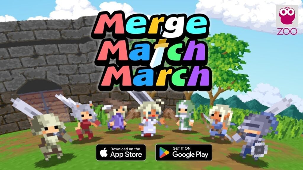 預先報名《Merge Match March》，一款三消謎題的動作角色扮演遊戲