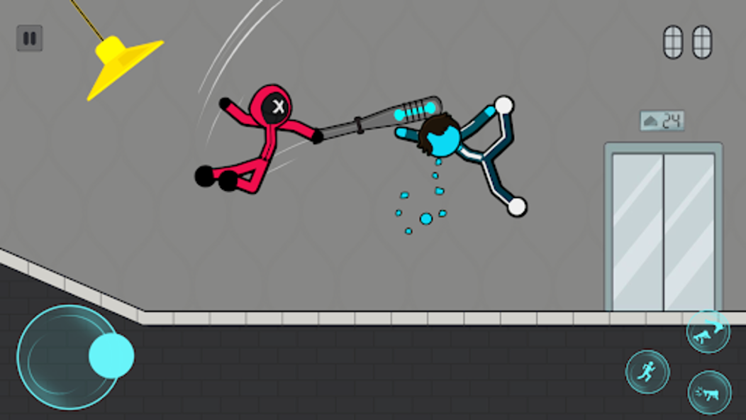 Skinnyman Battle Playground 2 Mod Schermafbeelding 1
