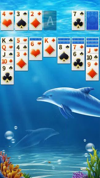 Solitaire - Dark Mode Скриншот 3