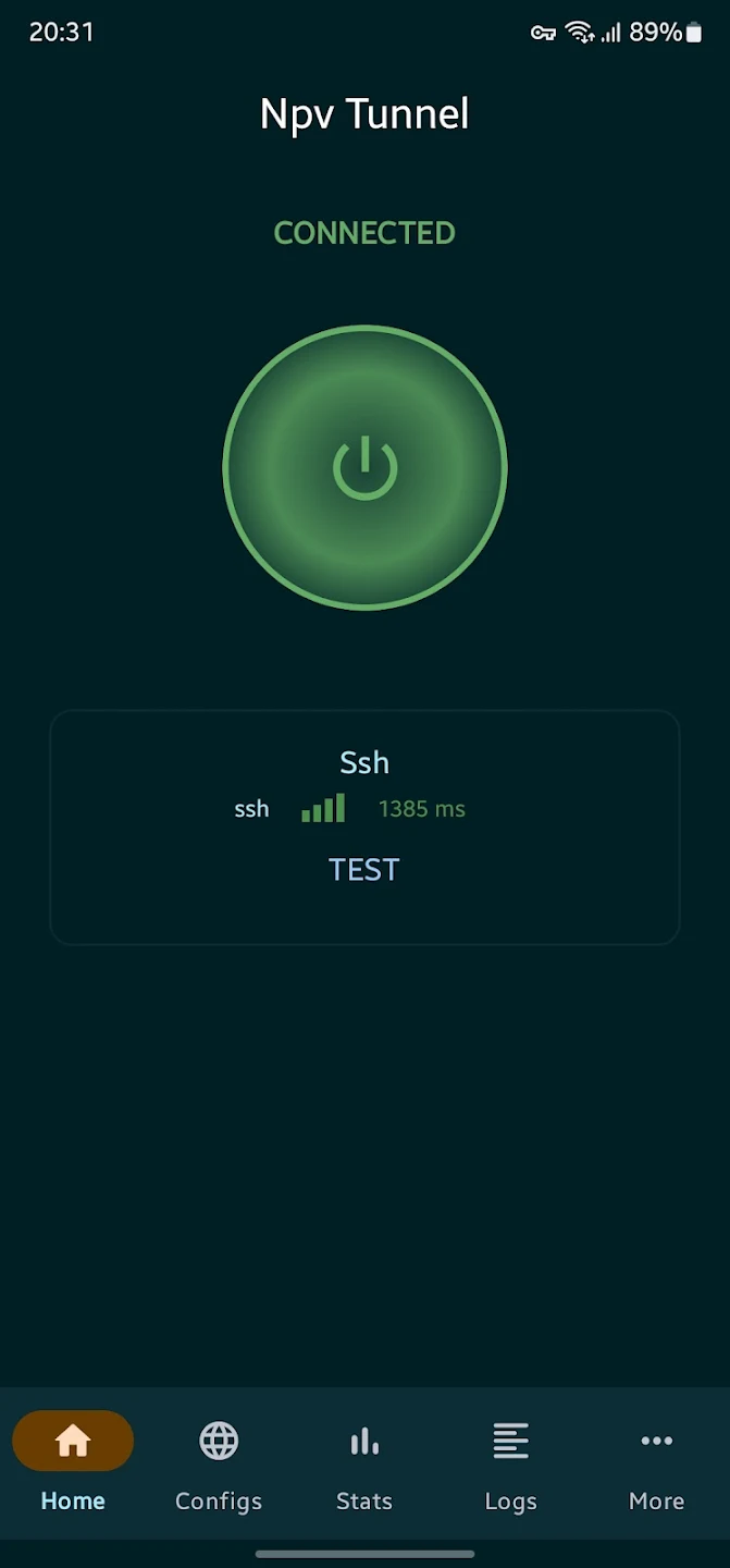 Npv Tunnel V2ray/Psiphon/SSH スクリーンショット 1