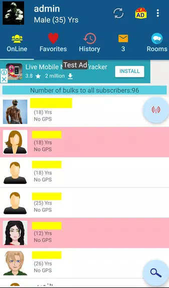 Random Chat (worldwide) Ảnh chụp màn hình 1