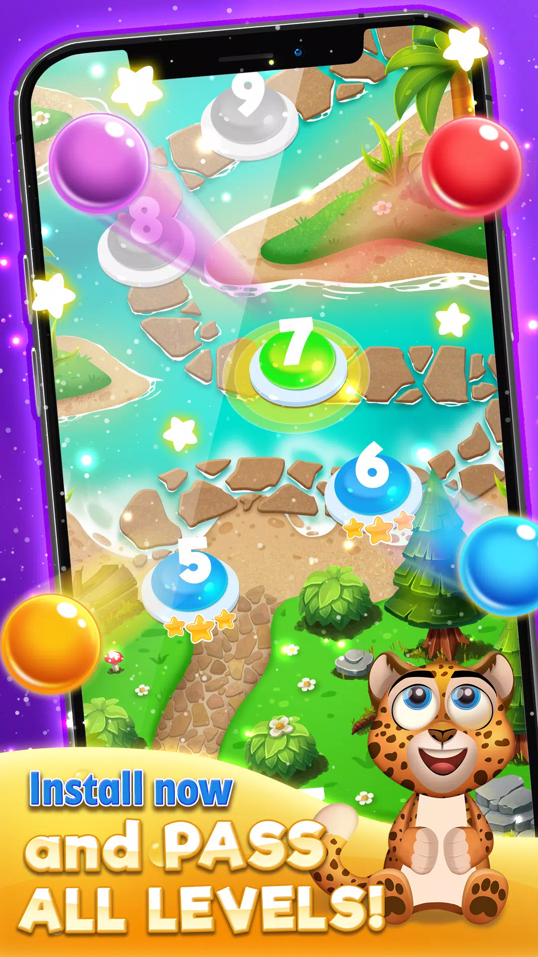 Bubble Pop: Wild Rescue Ảnh chụp màn hình 4