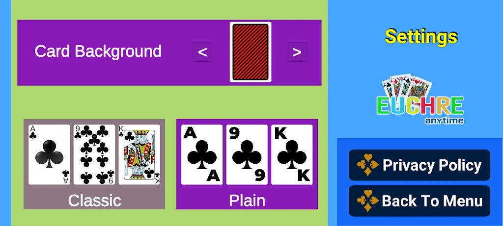 Schermata Euchre anytime 2