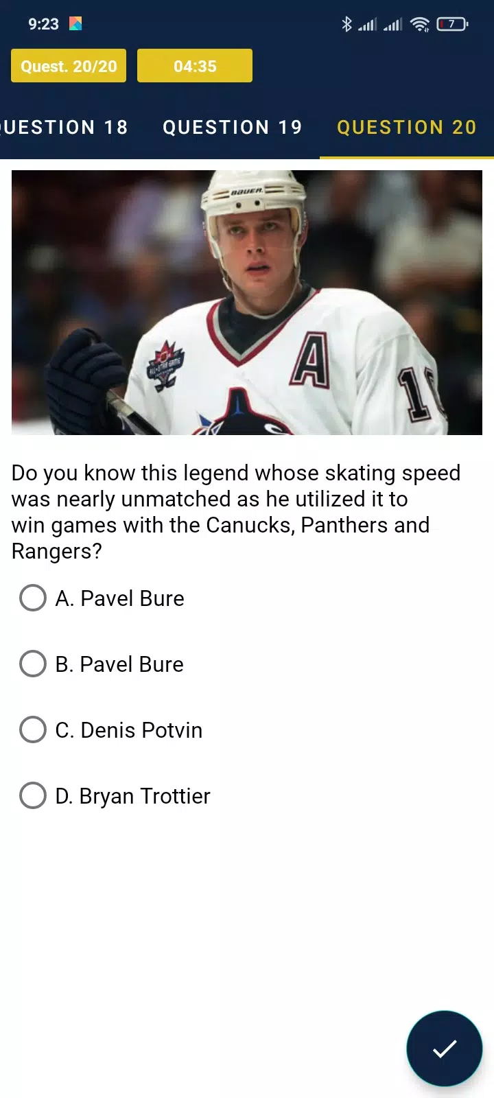 Trivia Game For NHL Addict! स्क्रीनशॉट 3