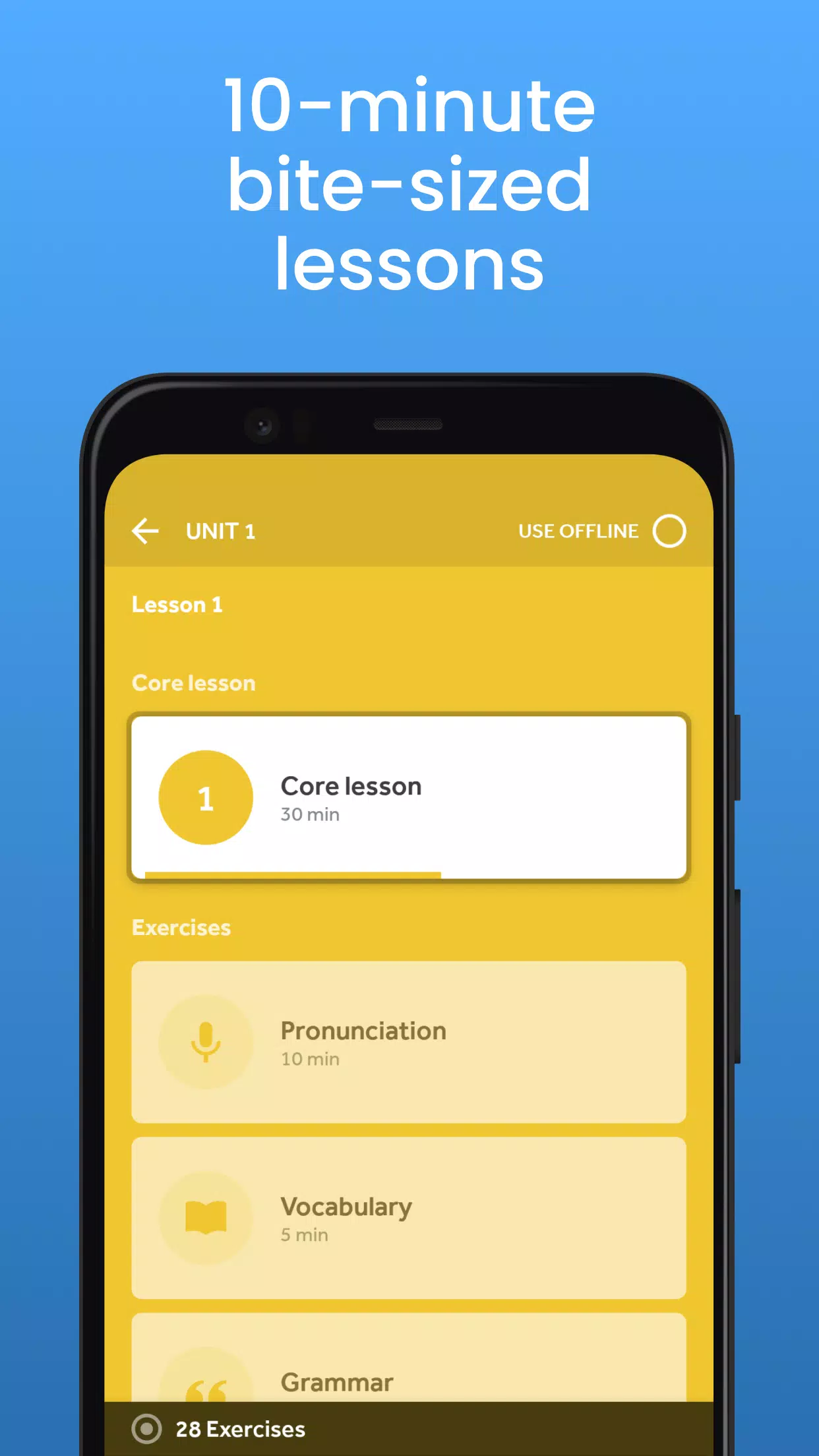 Rosetta Stone: Apprenez l'angl Capture d'écran 4
