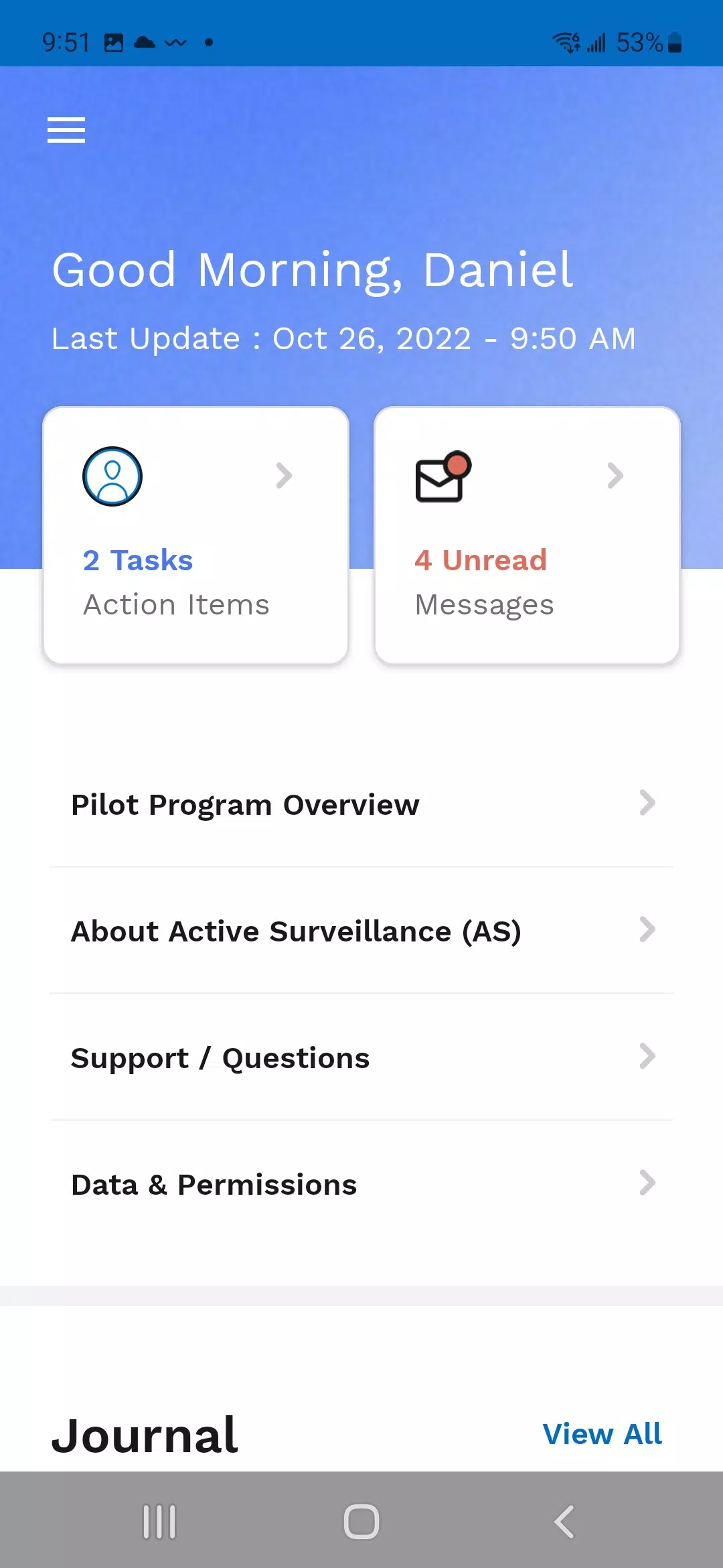 Wave Active Surveillance App Captura de pantalla 2