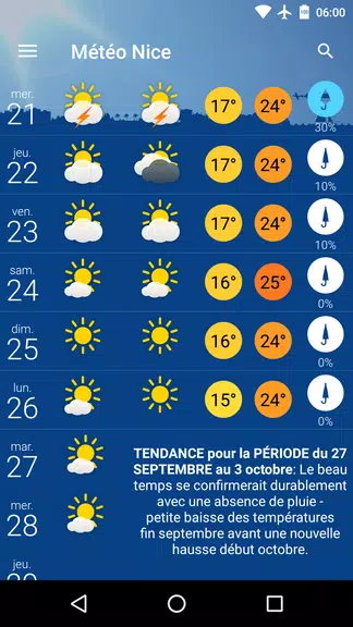 Météo Nice স্ক্রিনশট 2
