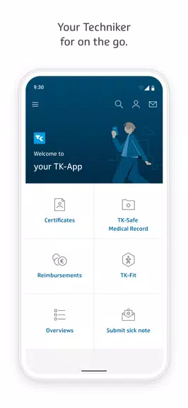 TK-App Schermafbeelding 1