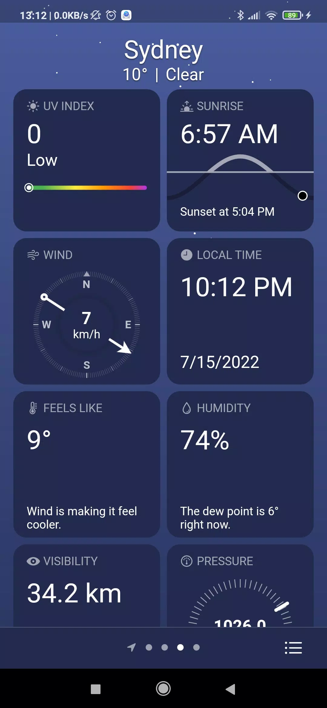 Real Weather Schermafbeelding 4