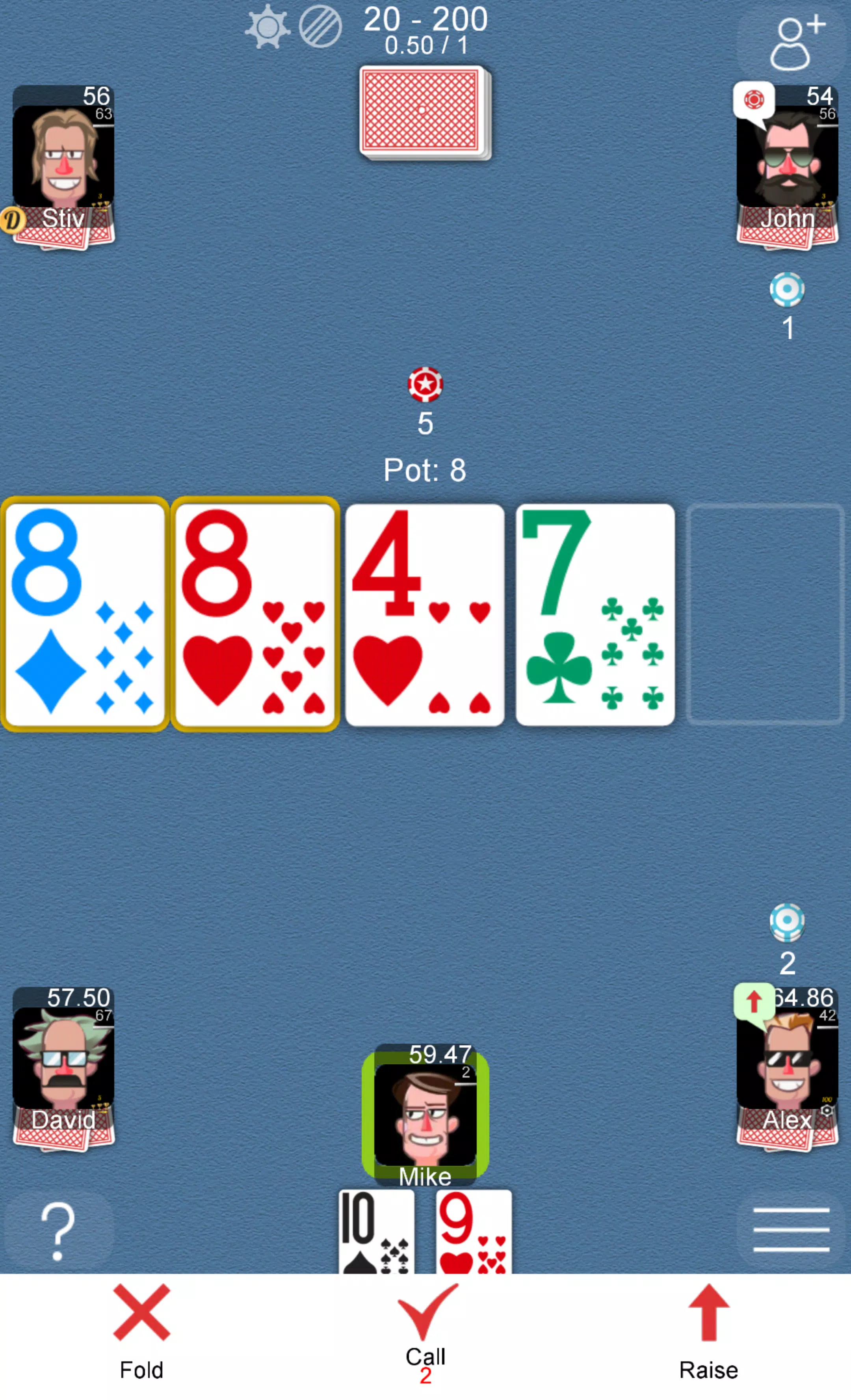 Poker Online Captura de pantalla 1