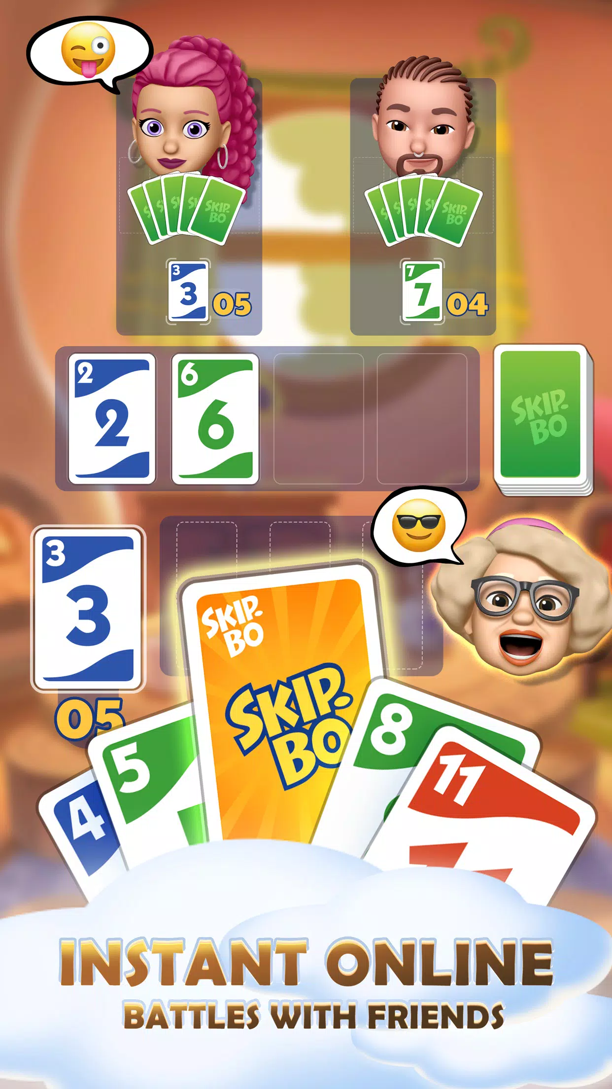 Skip-Bo™: Solitaire Card Game Скриншот 2