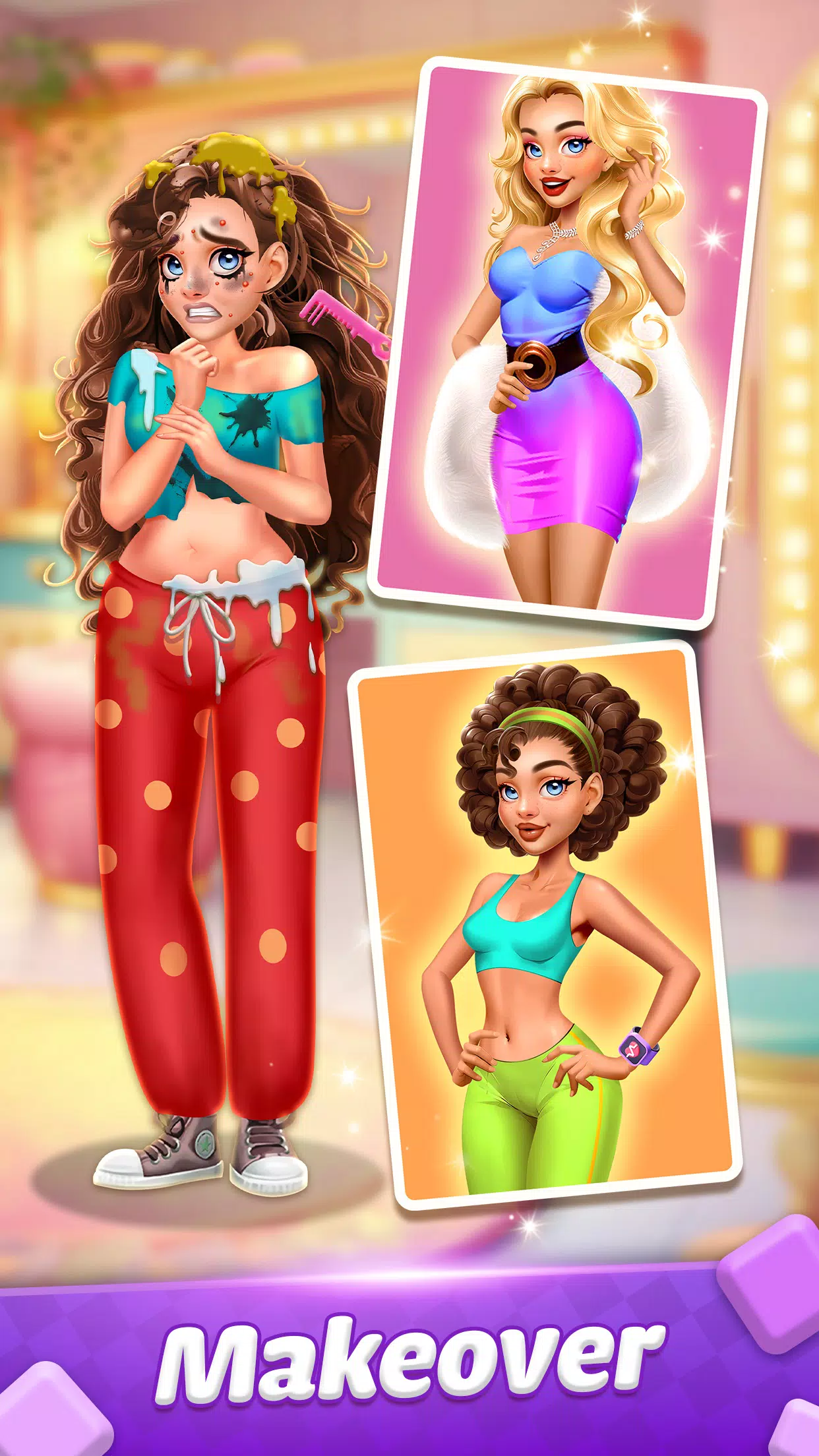 Makeover Triple Match 3D Schermafbeelding 2