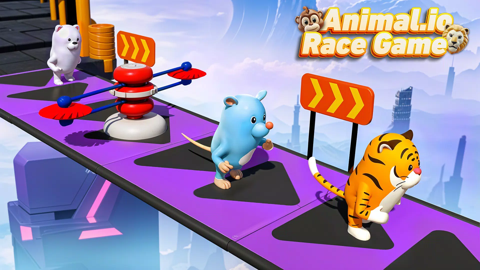 Animal.io - Run Fun Game Schermafbeelding 1