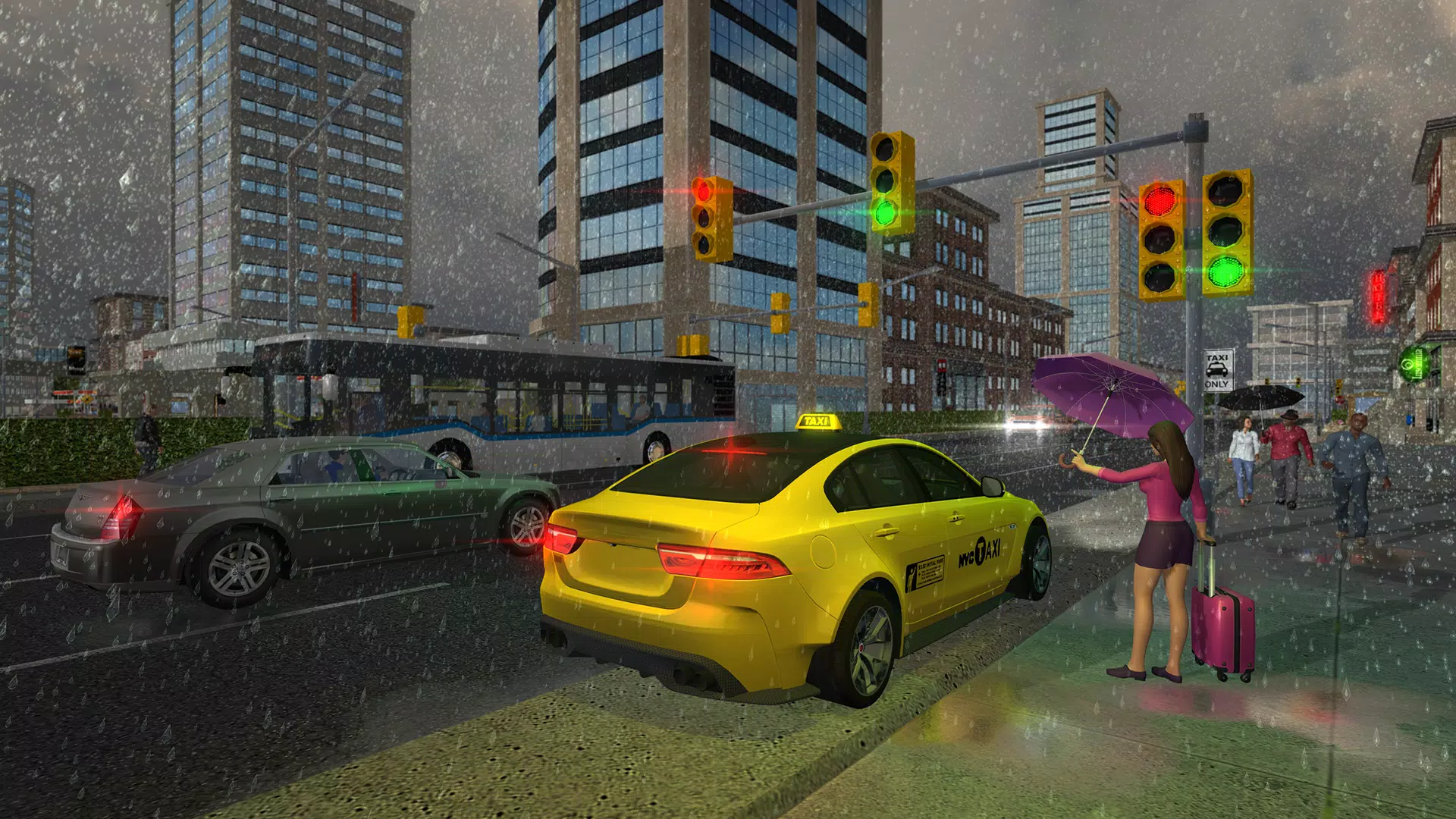 Taxi Game 2 Captura de tela 1