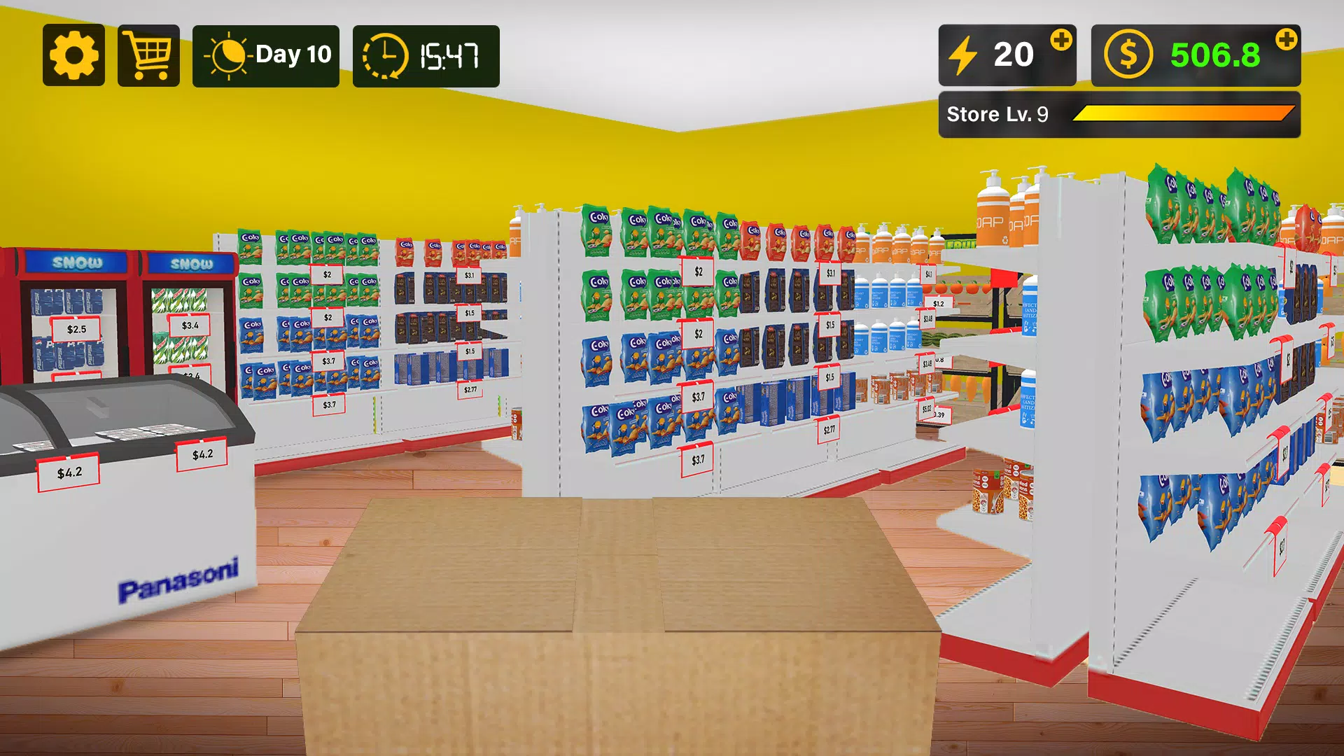 Supermarket 3D Simulation Game Capture d'écran 3