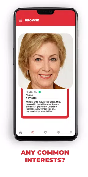 Senior Dating Sites - Meet Mature Local Singles Скриншот 2