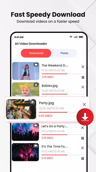 Video Downloader App - Mesh Schermafbeelding 3