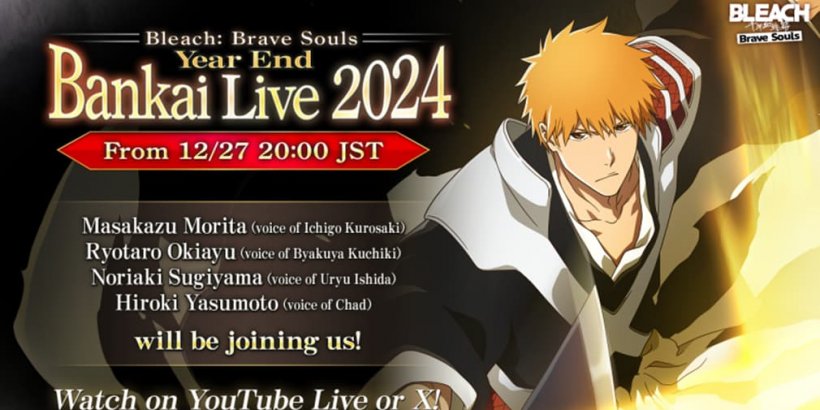 Bleach: fine anno Livestream svela il cast delle voci dell'anime