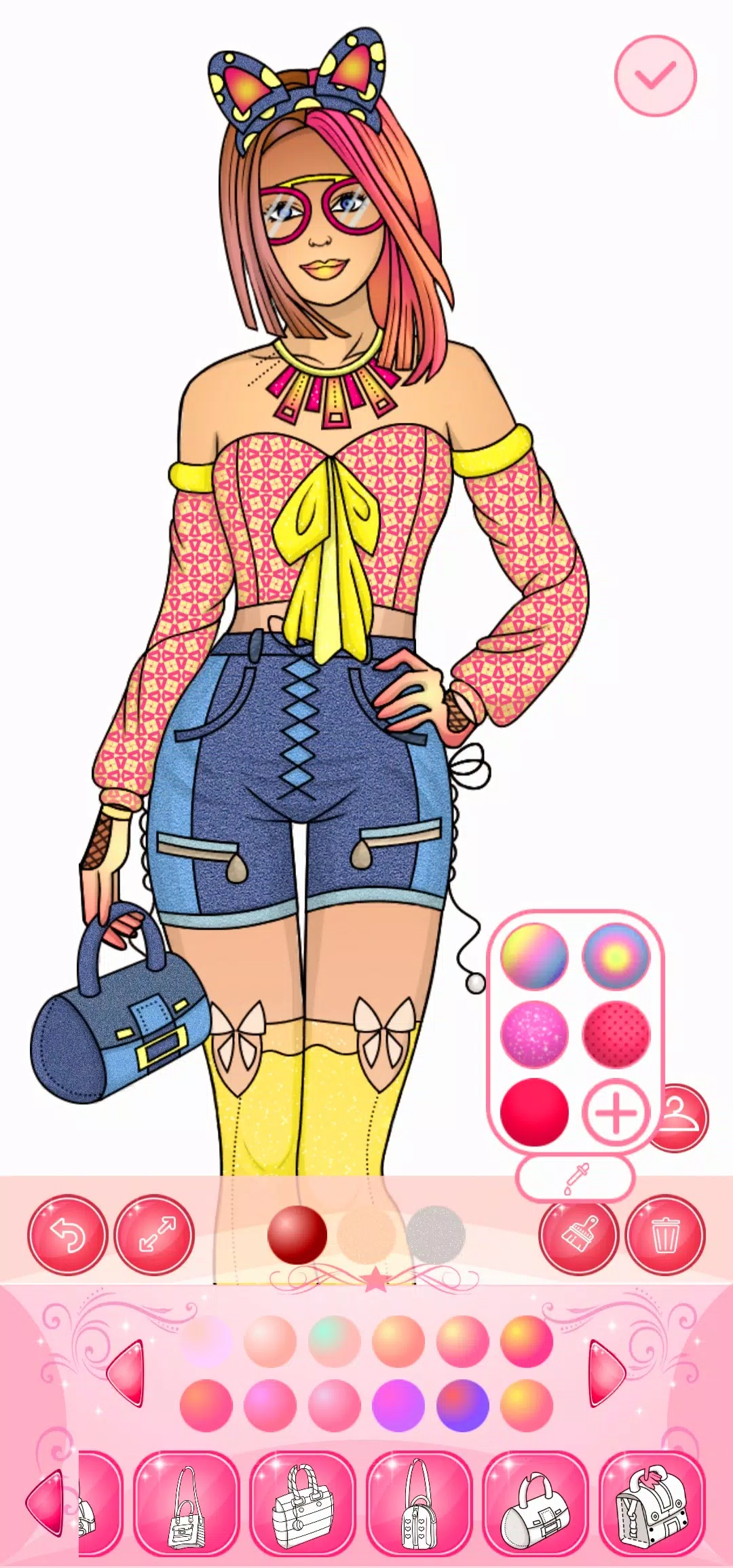 Dress Up Games & Coloring Book Schermafbeelding 1