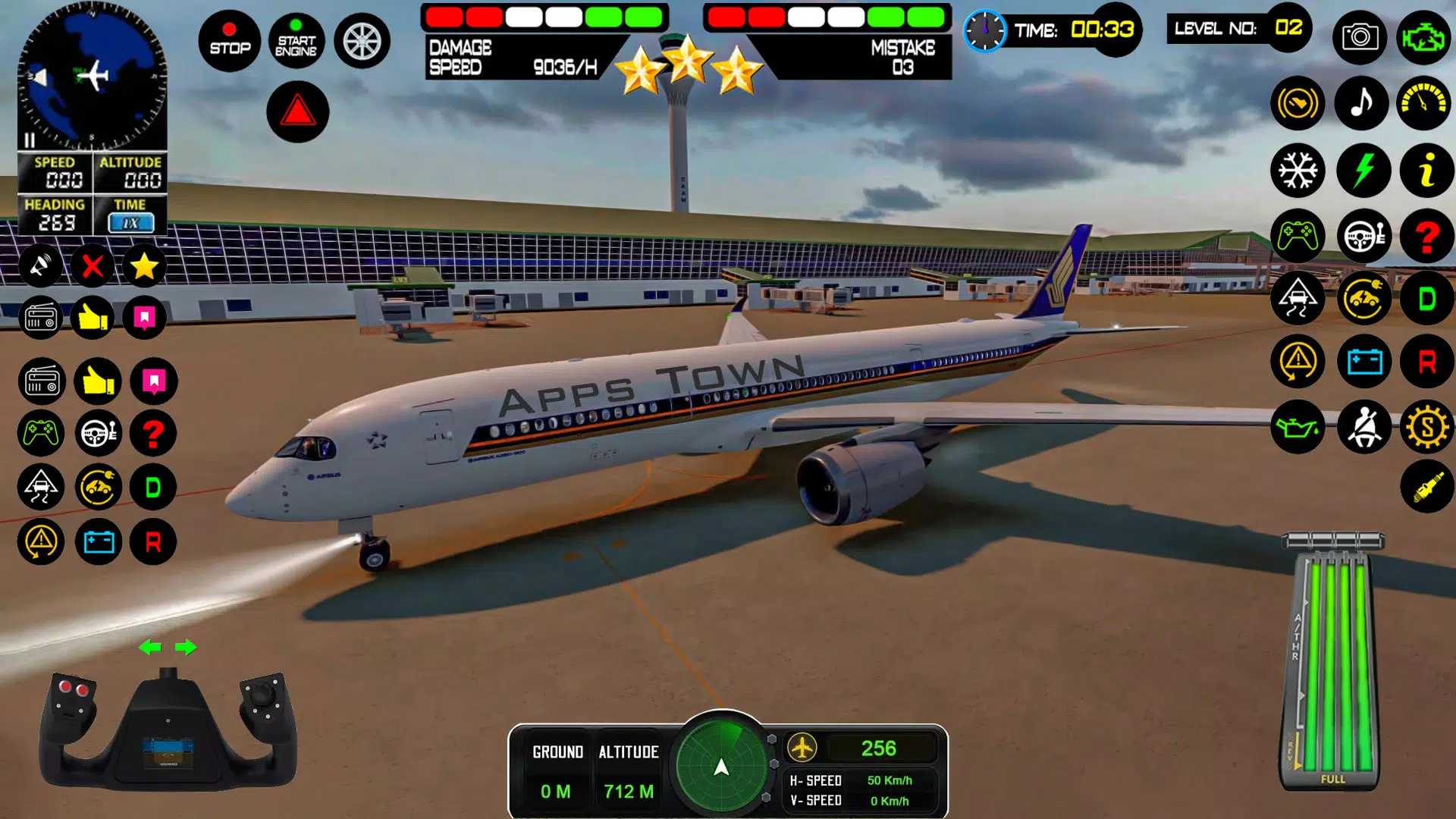 Flight Simulator Pilot Game 3D スクリーンショット 3