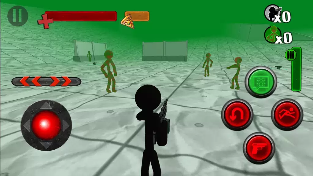 Stickman Zombie 3D Screenshot 1