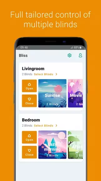 Bliss Smart Blinds ภาพหน้าจอ 1