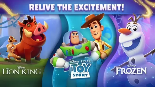 Lancio Disney Solitaire su Android con personaggi Disney colorati