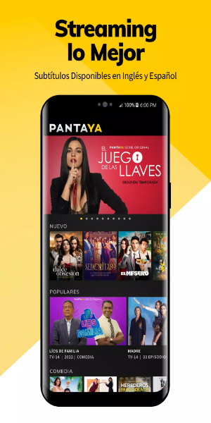 Pantaya - Streaming in Spanish Скриншот 1