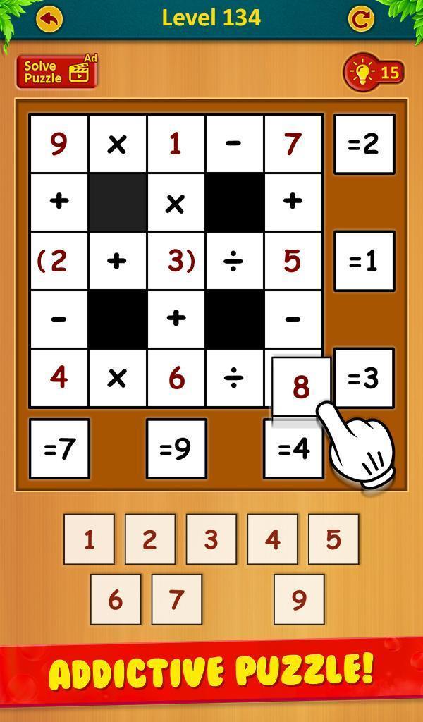 Math Puzzle Game - Math Pieces Screenshot 3