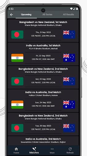 IND vs PAK Live Cricket Score Screenshot 3