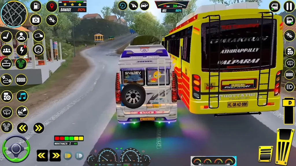 US Public Bus Driving Games 3d Captura de pantalla 3