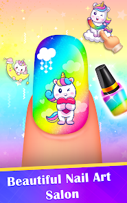 Nail polish game nail art スクリーンショット 1