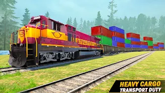 City Train Driving Train Games Captura de tela 3