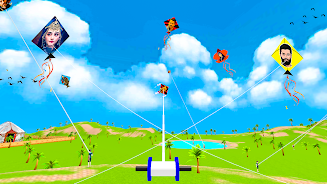 Osman Gazi kite flying 3d game Schermafbeelding 2