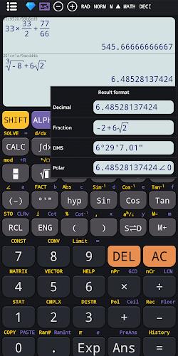 Scientific calculator plus 991 Screenshot 4