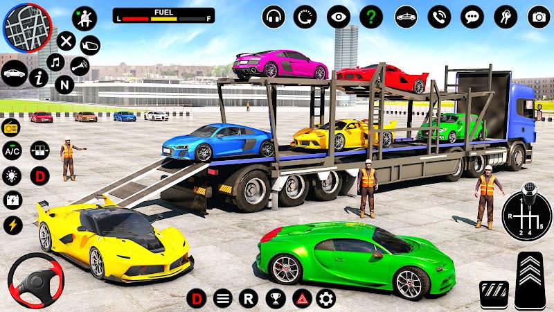 Car Transport Truck Games Captura de tela 1