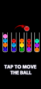 Ball Sort Puzzle: Bubble Sort Captura de tela 1