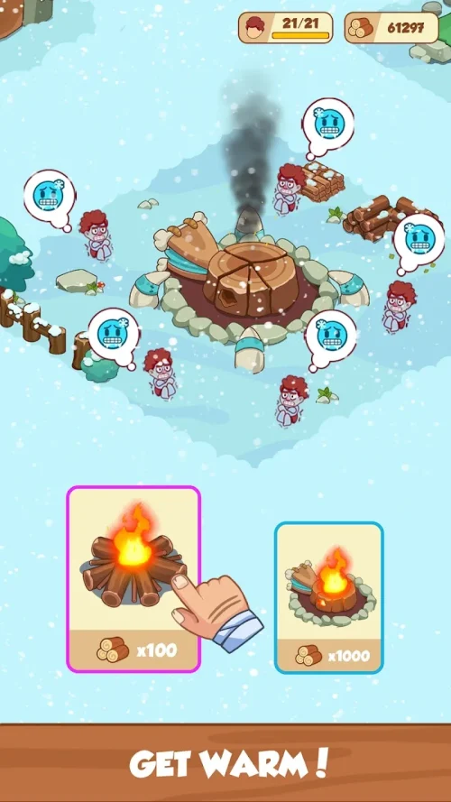 Icy Village: Tycoon Survival ภาพหน้าจอ 4