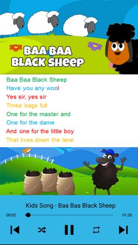 Kids Song Screenshot 2