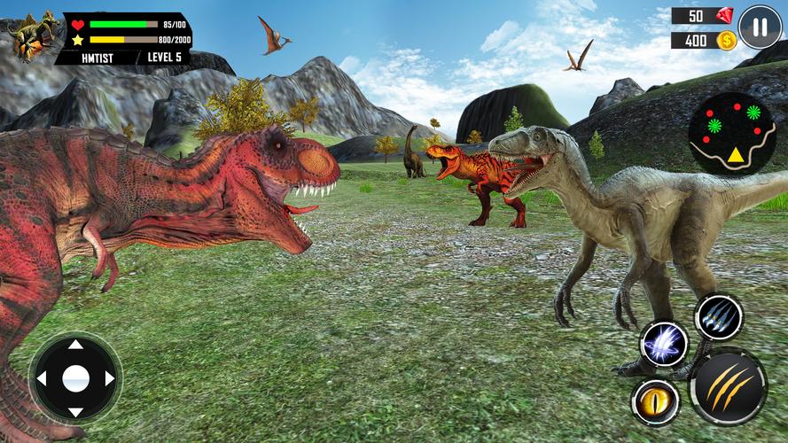 Dinosaur Simulator 3d offline Captura de pantalla 2