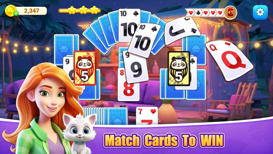 Fish Solitaire™ TriPeaks Captura de tela 3