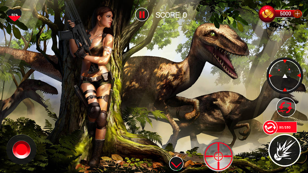 Dinosaur Destruction Super Dino&Deadly Dino Hunter Screenshot 1