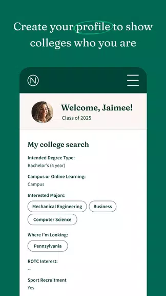 Schermata Niche: College Search 2