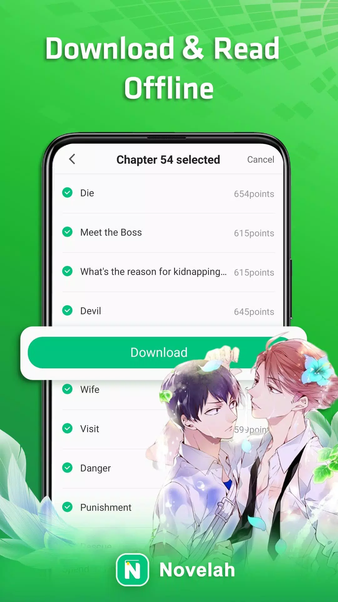 Schermata Novelah 3