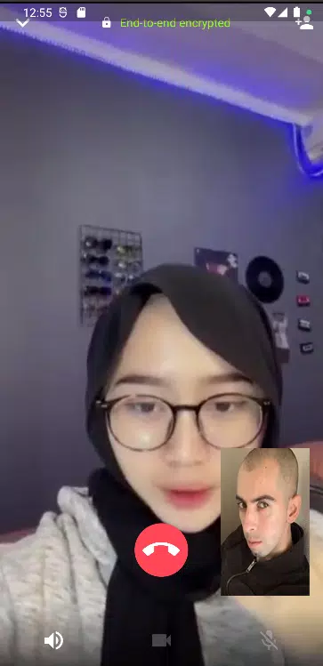Schermata Fake Video Call Ukhti Cantik 4