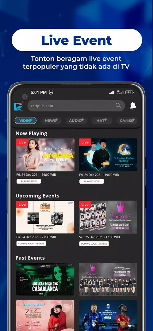 RCTI+ Superapp 스크린샷 4