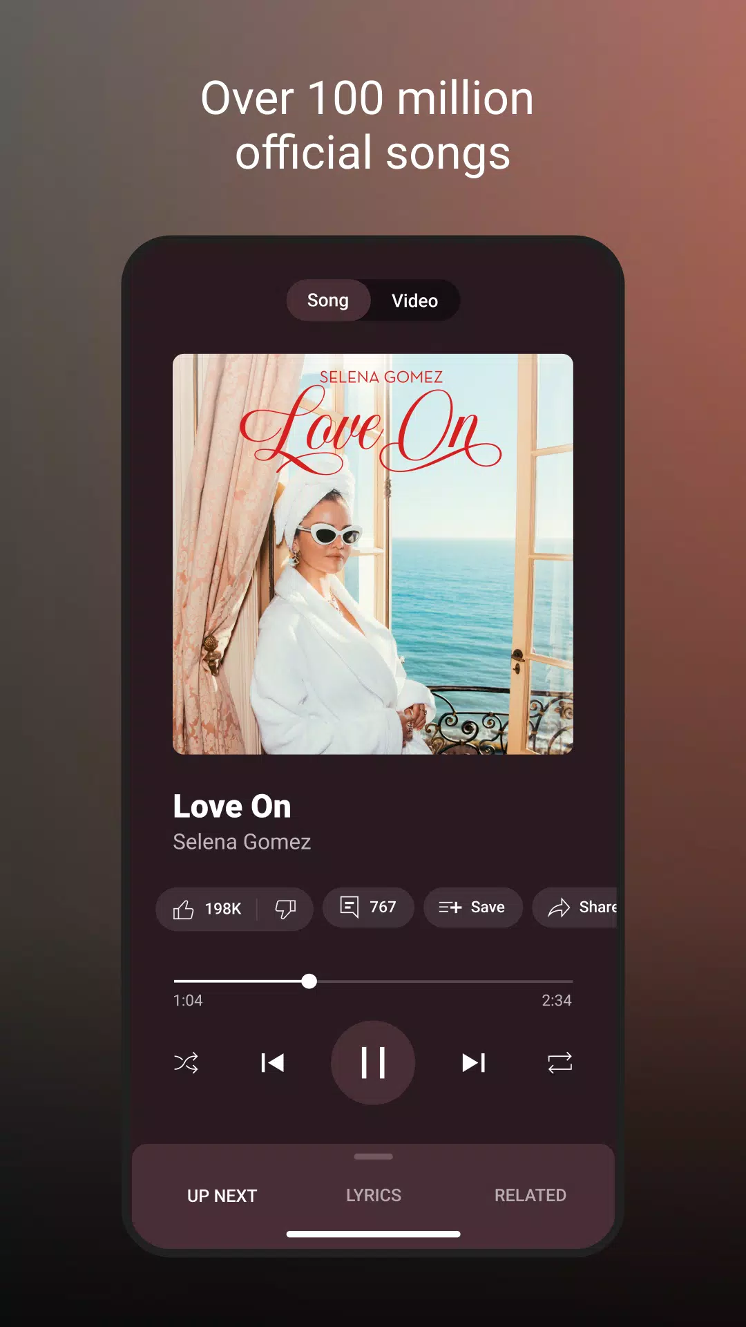 YouTube Music スクリーンショット 1