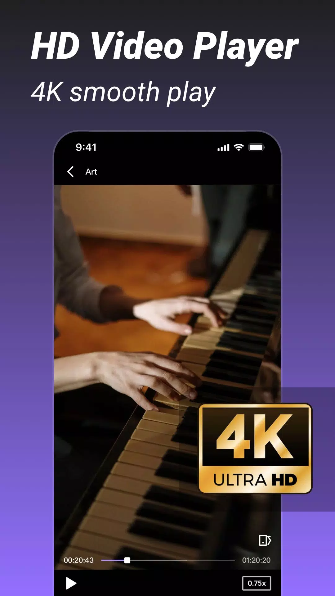 Provid - Video Player スクリーンショット 1