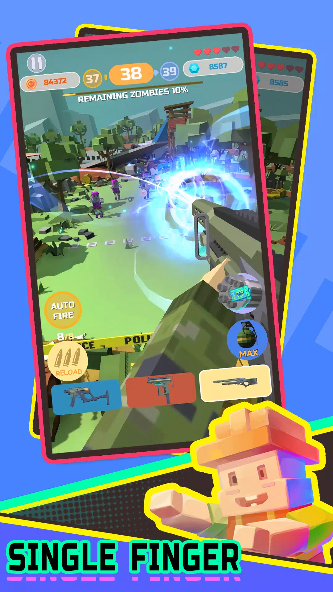 Pixel Zombie Hero Скриншот 3