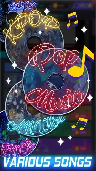 Tap Tap Music-Pop Songs Capture d'écran 3